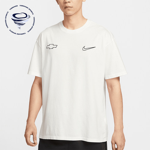 Nike/耐克正品Devin Booker男士宽松简约经典图案T恤HV6691-133