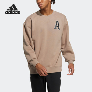 男子加绒运动长袖 秋季 圆领卫衣IB2728 阿迪达斯正品 Adidas