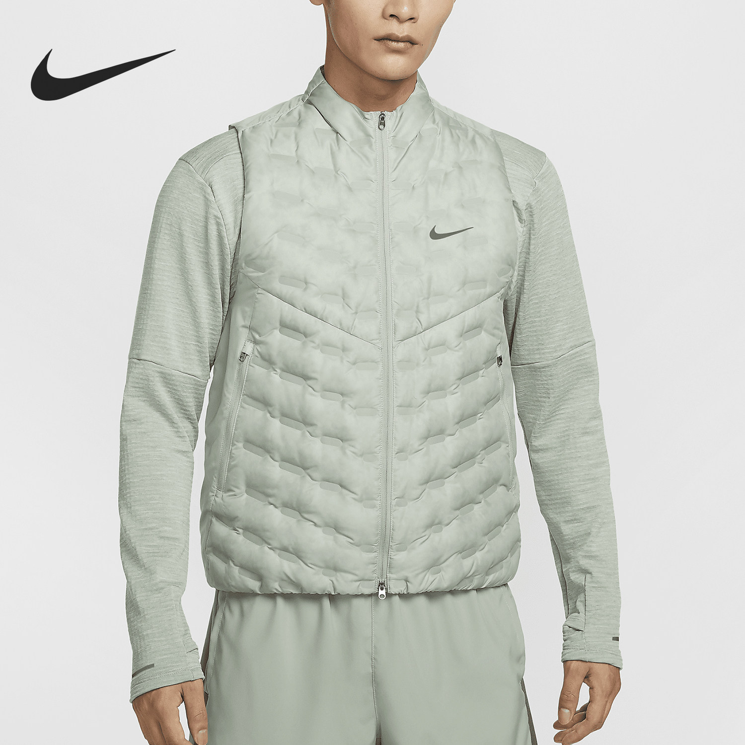 Nike/耐克正品新款男士保暖拼接跑步户外羽绒马甲FB7543-370,运动服/休闲服装,羽绒马甲,淘宝优惠券,粉丝福利购,淘宝优惠卷