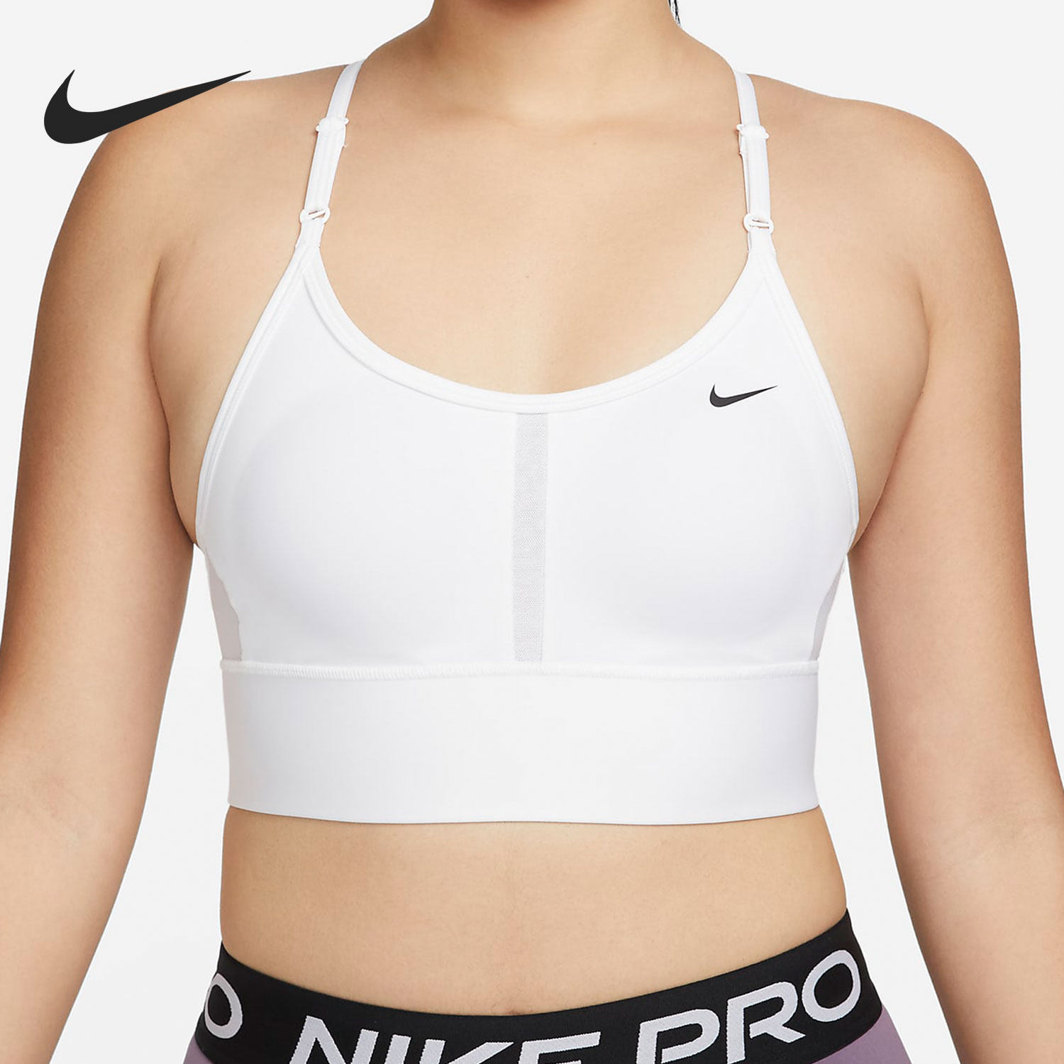 Nike/耐克正品DRI-FIT INDY女子运动健身训练内衣DB8766-100