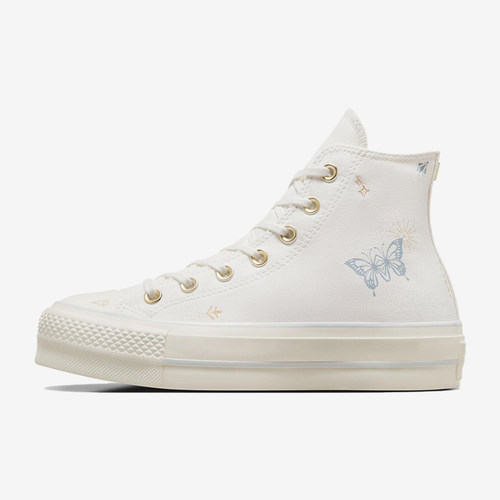 Converse/匡威正品All Star Lift女子印花休闲高帮板鞋A07135C