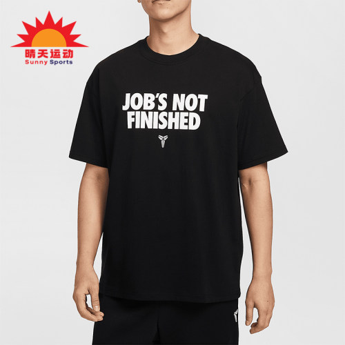 Nike/耐克正品2025Kobe男士宽松休闲印花经典透气短袖II6592-010