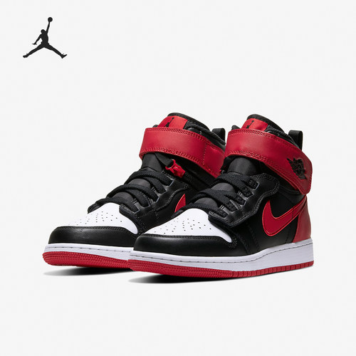 耐克大童高帮耐磨运动板鞋