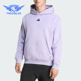 HOODIE男士 OVERSIZE 连帽宽松针织卫衣JZ6252 阿迪达斯正品 Adidas