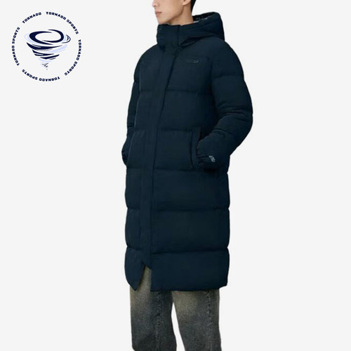 Adidas/阿迪达斯正品过膝羽绒服新款男加厚长款经典羽绒服KC2164