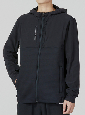 UA/安德玛正品Storm Daytona FZ男士宽松户外训练外套1373412-001