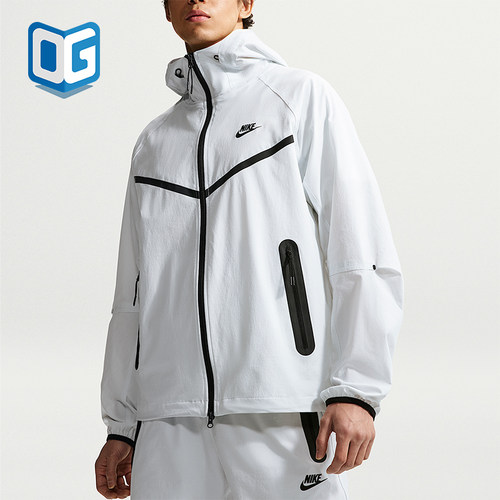 Nike/耐克正品Dri-FIT男士训练透气连帽经典夹克外套IU7635-101