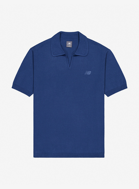 New Balance/NB正品运动男女同款休闲透气短袖POLO衫NFE28053-DIG