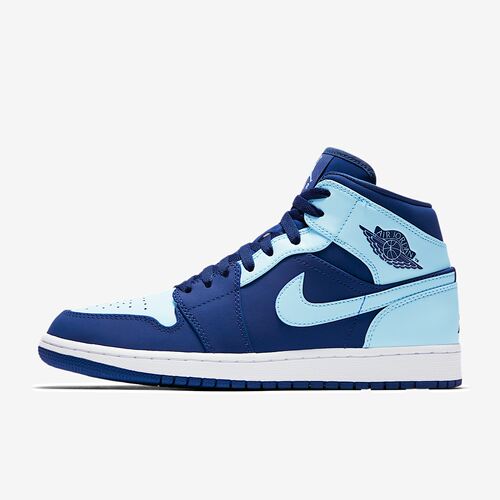 Nike耐克正品Air Jordan 1男款2017年版中帮运动篮球鞋554724-400