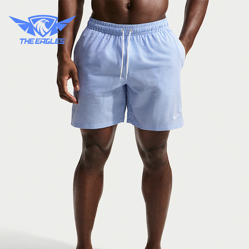 Nike/耐克正品Swim Breaker男士刺绣休闲沙滩系带短裤IQ7742-452