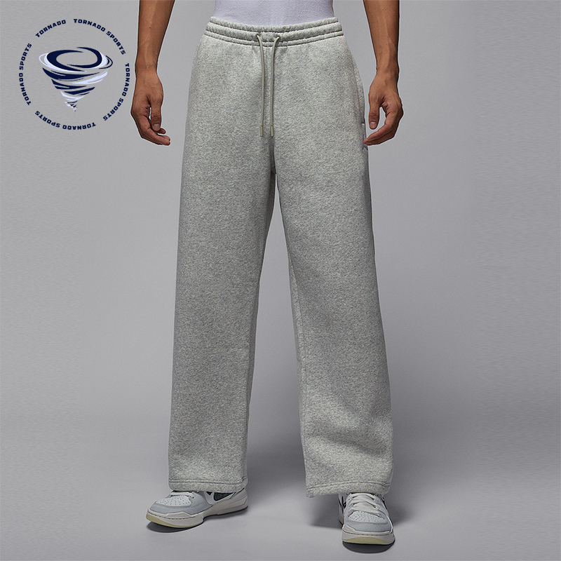 Nike/耐克正品JORDAN男士系带宽松加绒运动直筒长裤IB7239-050