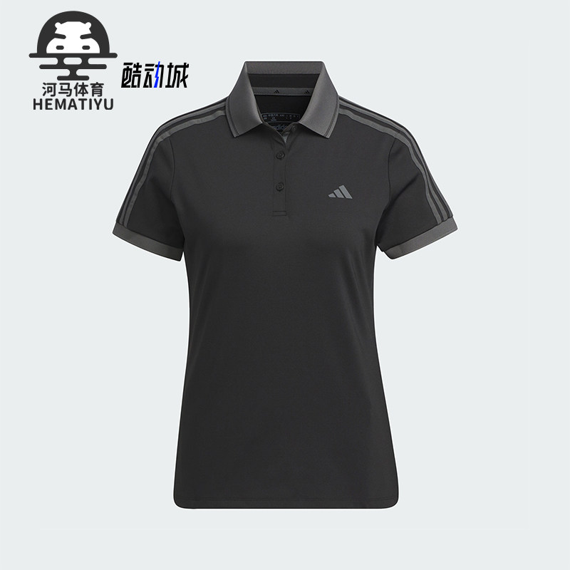 阿迪达斯女士透气POLO衫