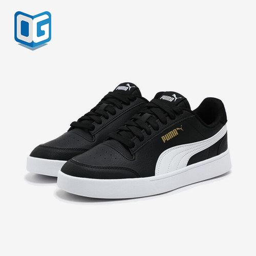 Puma/彪马正品SHUFFLE男女经典复古系带低帮板鞋309668-04