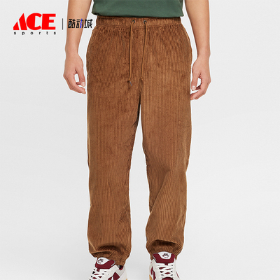 耐克男女复古户外休闲灯芯绒长裤