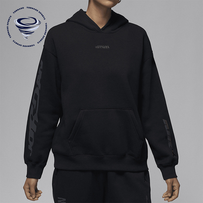 耐克女士加绒套头针织连帽卫衣