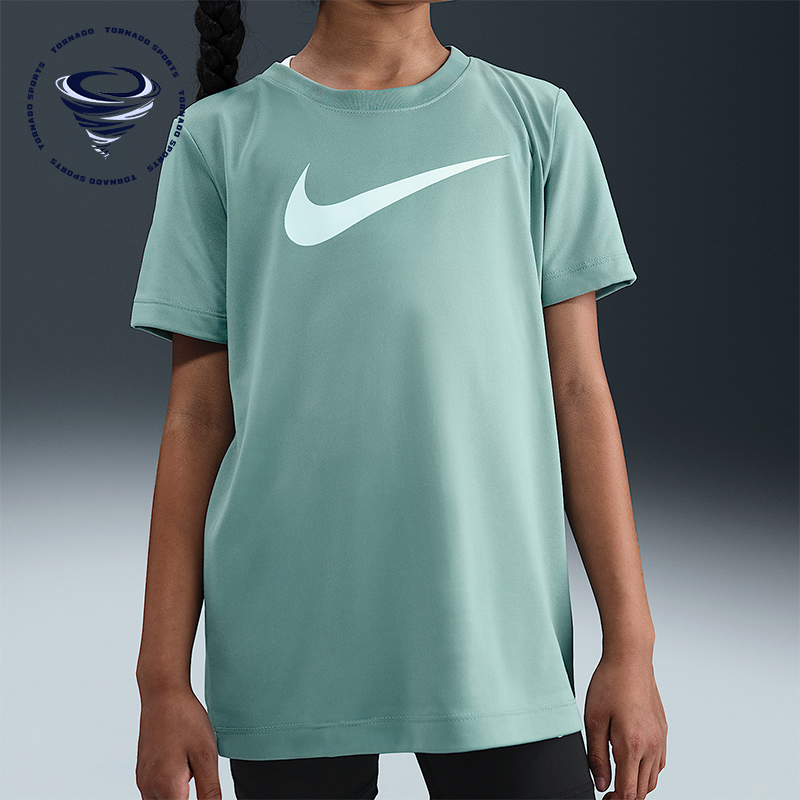 Nike/耐克正品Dri-FIT大童训练透气休闲网球运动短袖FZ5199-017