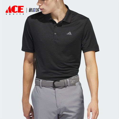 Adidas/阿迪达斯正品2025夏季男士透气经典运动翻领POLO衫IN6418