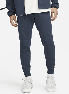 Nike/耐克正品Tech Fleece男士束脚印花耐穿长裤FB8002-473