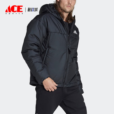阿迪达斯男士保暖运动棉服