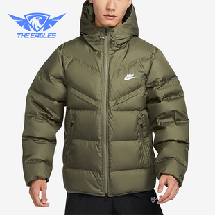 耐克正品 羽绒服FZ1103 新款 运动宽松连帽保暖经典 222 男士 Nike