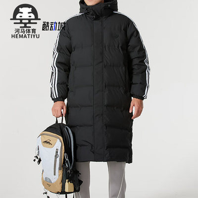 阿迪达斯男士保暖防风羽绒服