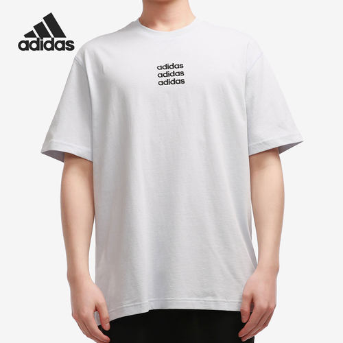 Adidas/阿迪达斯正品当季男子新款短袖运动休闲圆领T恤 GP4893