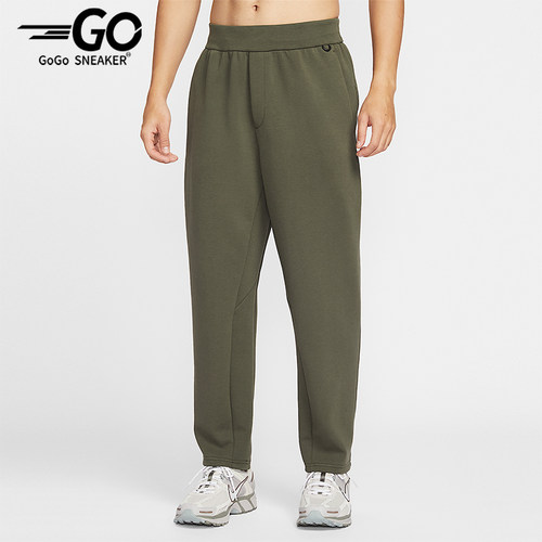 Nike/耐克正品2026春季款男士松紧腰针织经典锥形长裤HQ6971-325