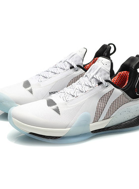 李宁正品新款闪击7代篮球鞋首发开赛夜精英版低帮实战球鞋ABAQ065