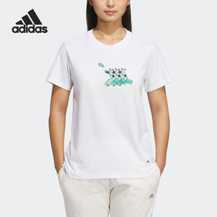 阿迪达斯正品 女子休闲短袖 CHINA TEE T恤IP3935 BOS Adidas