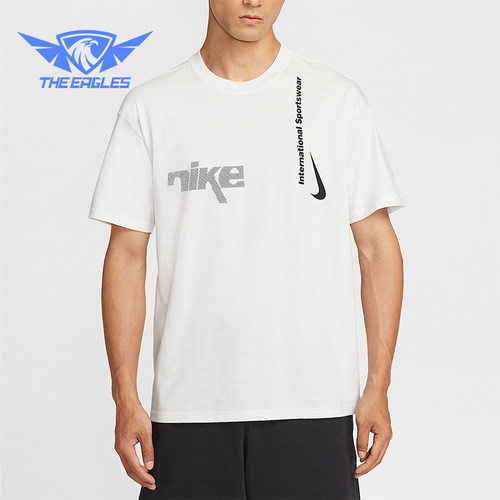 Nike/耐克正品Sportswear男士宽松简约透气休闲短袖HQ9263-121