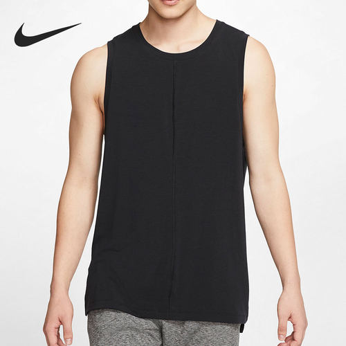 Nike/耐克正品YOGA 男子透气排汗瑜伽运动无袖背心 BV4037