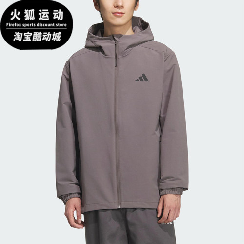 Adidas/阿迪达斯正品V SFT SHELL JK男女休闲运动连帽外套KF5227