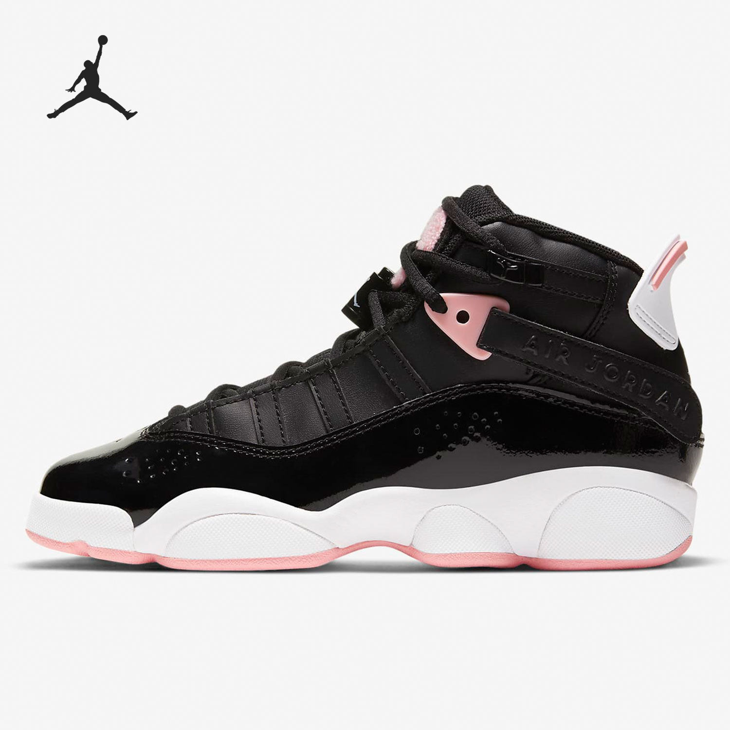 Nike/耐克正品JORDAN 6 RINGS GS 大童运动训练篮球鞋 323399-002,童鞋/婴儿鞋/亲子鞋,运动鞋,淘宝优惠券,粉丝福利购,淘宝优惠卷