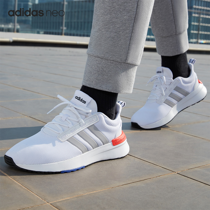 Adidas/阿迪达斯正品Neo Racer Tr21男子透气跑步鞋GX8131