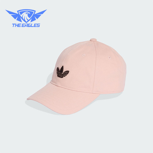 Adidas/阿迪达斯正品三叶草男女同款简约运动遮阳棒球帽KC8038