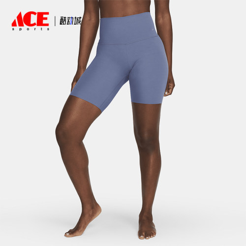 Nike/耐克正品夏季新款女士透气健身瑜伽紧身短裤DQ6004-491