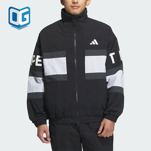 Adidas/阿迪达斯正品WORD WOV JKT男士透气立领时尚夹克JM2064