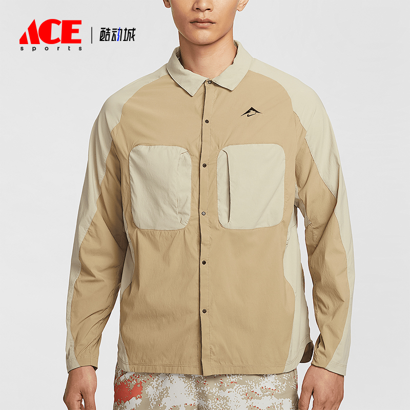 Nike/耐克正品2025男士户外运动开口经典设计翻领衬衫HJ5080-297