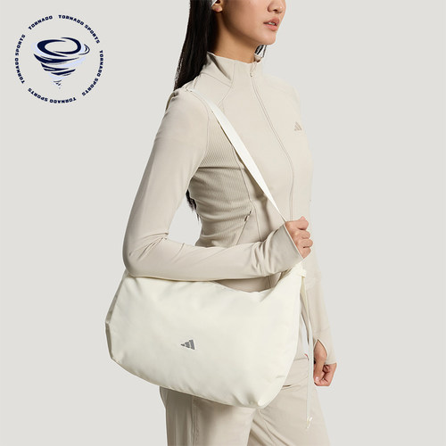 Adidas/阿迪达斯正品2026年女士经典运动休闲单肩斜挎包KT3034