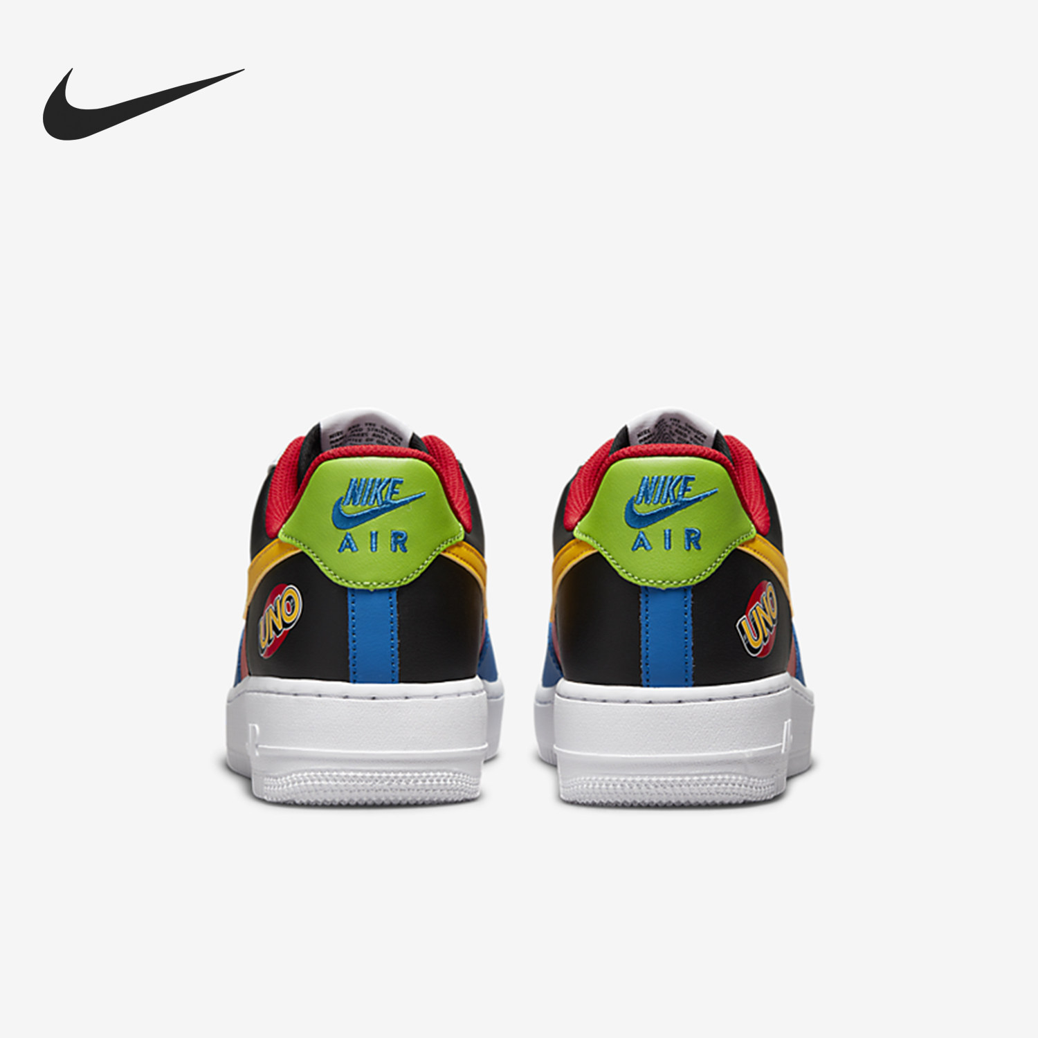 Nike/耐克正品Air Force男士经典拼接时尚轻便板鞋DC8887-100