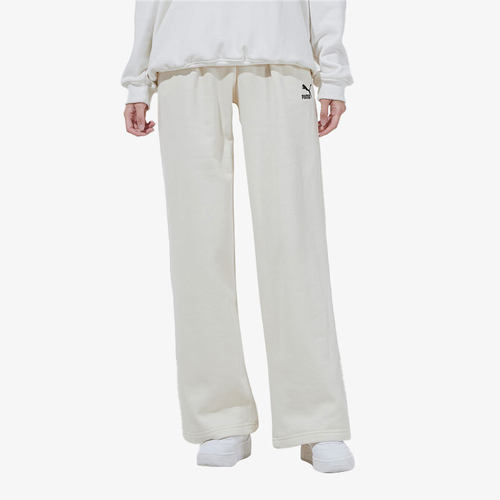 Puma/彪马正品秋冬女子加绒宽松直筒阔腿运动长裤 534371-73