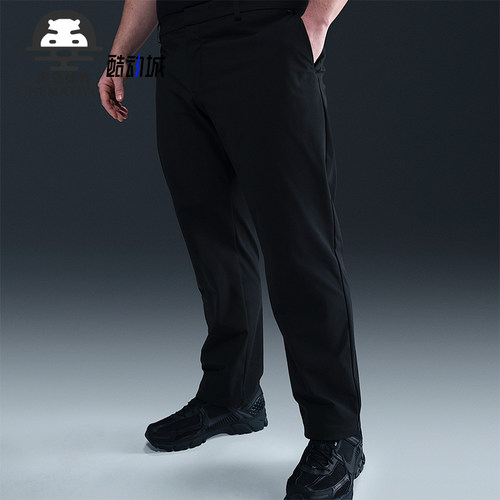 Nike/耐克正品DRI-FIT男士宽松透气针织运动长裤HQ6922-010