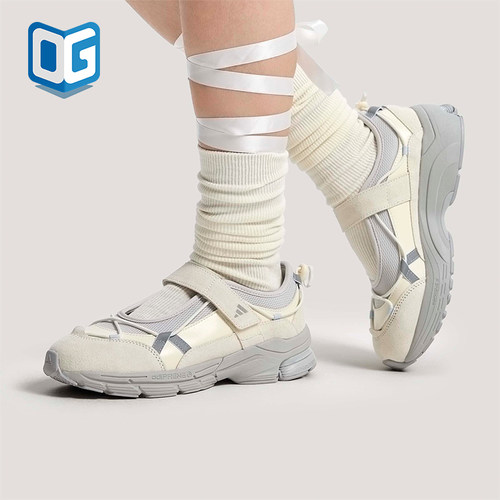 Adidas/阿迪达斯正品FORMOTION女士经典玛丽珍芭蕾风休闲鞋KJ6881