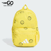 SMILEYWORLD男女经典 Adidas 阿迪达斯正品 运动满印双肩包JX5643