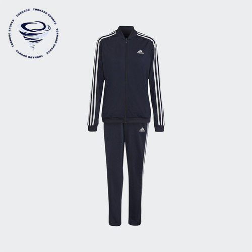 Adidas/阿迪达斯正品女士长袖夹克柔软长裤休闲套装H10155