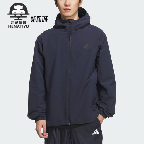 Adidas/阿迪达斯正品V SFT SHELL JK男女休闲运动宽松外套KF5223