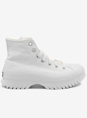 Converse匡威正品时尚新款高帮厚底复古松糕底帆布鞋A00871C