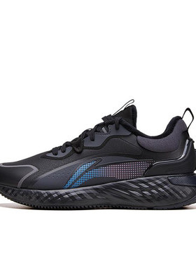 李宁正品新款女子时尚舒适轻便透气回弹低帮运动休闲鞋AGLU196-1