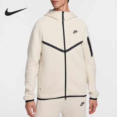 Nike/耐克官方正品25新款男士针织连帽拼接宽松外套HV0950-234