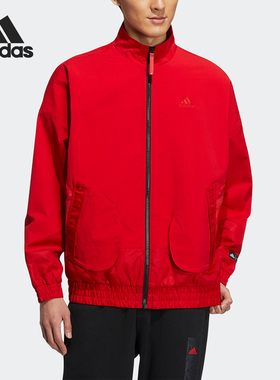 Adidas/阿迪达斯正品2023新款男子运动休闲加绒外套HZ3039